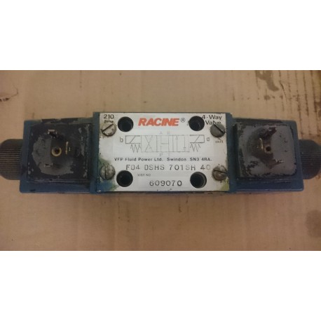 racine fd4 dshs 701sh 40 hydraulic directional valve 110vac