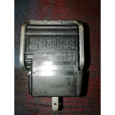 Parker ccso24d solenoid 1/2 id 24 vdc hydraulic valve solenoid