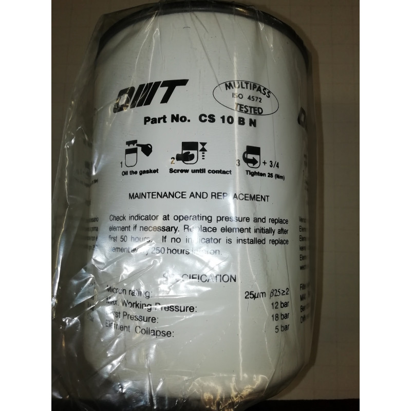 omt cs 10 b n hydraulic oil filter Britonmade Hydraulic Components