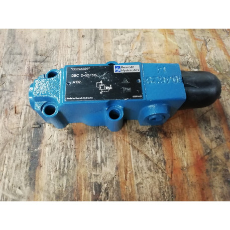 rexroth dbc 2-52/315 s16 hydraulic valve